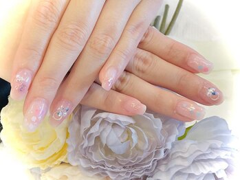 ブリエカドー(Briller Cadeau)/コットンキャンディーネイル