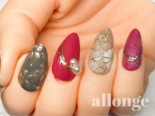 美サロン アロンジェ甲府向町店/フラワーネイル☆