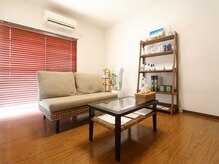 カウンセリングの時もリラックス出来る空間に。