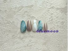 ブルームーン(bluemoon)/大理石ネイル