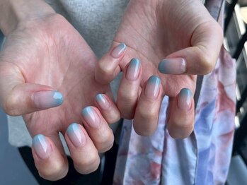 カラーグラデーションネイル