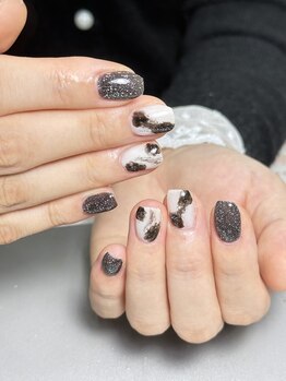 シーシー ネイル アンド アイラッシュ(CeCe Nail&eyelash)/自爪持ち込みデザイン