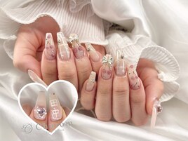 さくらんぼネイル