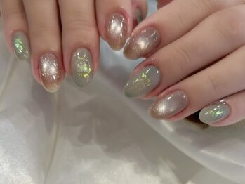 リベレ(LIBELLE)の写真/イエベ・ブルべ別サンプルから選択できる定額メニュー♪短いお爪でも映えるデザイン多数！マグネットも◎