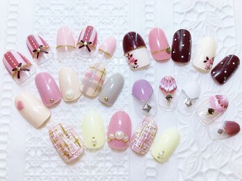 ネイルコレクション ピンク(Nail Collection Pink)/ジェル定額8990./ヴィンテージ