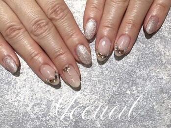 アクイユ 銀座店(ACCUEIL)/キラキラネイル