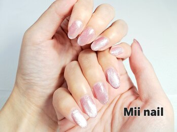 ミィネイル(Mii nail)/春色！マグネットネイル