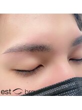 エストブロウ 麻布十番店(est brow)/メンズ 眉毛 アイブロウ 間引き