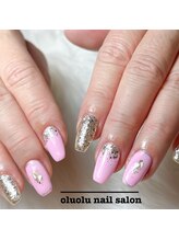 オルオル(OluOlu)/パステルピンクにキラキララメ