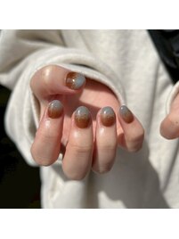 砂ネイル