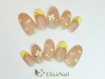 エリクサーネイル 池袋(Elixir Nail)/定額bカジュアル/クーポン使用