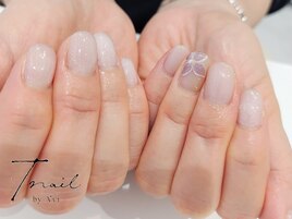 マグネットでお花