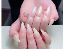 メオネイル(MEO NAIL)/チップ長出し　ワンカラー