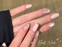 Best Nail 銀座店【ワンホンネイル・スカルプ・パラジェル・上品ジェルネイル】/バイカラー