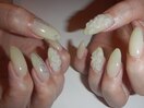 Tattoo stencil nail