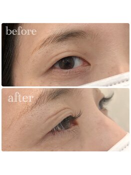 ビビデバビデ(Vivide Vavide)/【まつエク】奥二重でもぱっちり