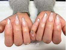 ネイルサロン ブルーム(BLOOM)/ラメグラデーションネイル728