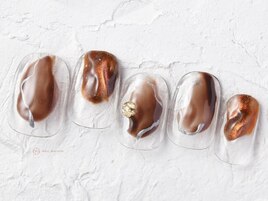 ぬりかけぷっくり金箔￥8050