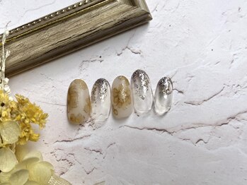 プティリボン 武蔵小金井店(PetitRibbon)/定額Design 水彩フラワー