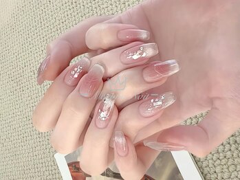 モルフォネイル(Morpho nail)/中国ワンホンネイル