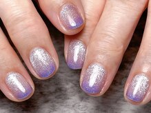 モルフォ 千駄ヶ谷(Morpho)/キラキラマグネットネイル♪