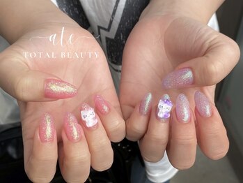 アテ(ate)/グリッターワンカラーネイル★