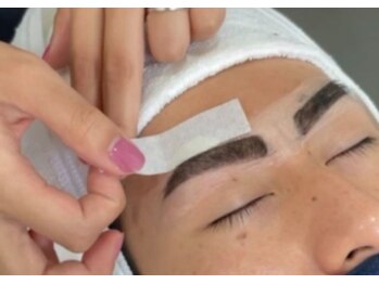 アンジェリック 錦糸町テルミナ店(Angelic)/メンズ眉毛ワックス工程4