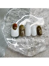 エトワールネイル 高崎筑縄町店(Etoile nail)/25年12月ハンドシンプル定額