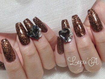 ブラウン×ブラックハート