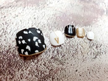 シュポルテ(chou porte)/レオパードネイル