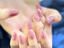 2M ネイル アトリエ(2M NAIL ATELIER)/葡萄 ニュアンス ちゅるん