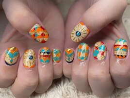 フルアートコースで渾身のアート