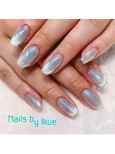 リアン 大宮(Rian)/水色マグネットネイル/ブルー