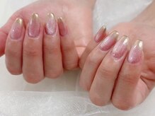 アバネイル 藤が丘(AVA NAIL)/【ミラーマグネットネイル】