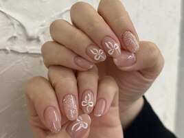 りぼん　フレンチ　ピンク