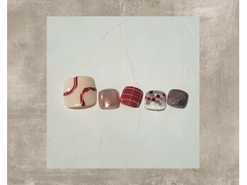 マルネイル 池袋店(MARU NAIL)/【Foot】全体アート¥9,480