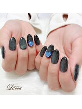 ルッカ(Lucca)/キラキラブラックマグネット