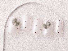 アイネイルズ 大宮店(Ｉ nails)/pink×ドット