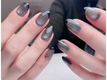 メオネイル(MEO NAIL)/マグネットxフレンチネイル