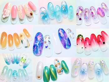 ラルネイル 大宮(Lull. nail)の写真/《◆EVENT◆Lull.nail☆Summer初回オフ込¥5800》あなたのお気に入りが見つかる700種以上の豊富なサンプル☆