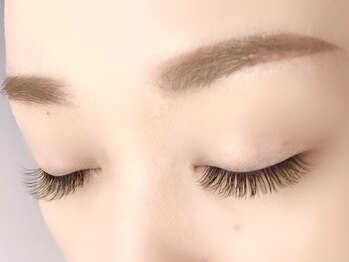 ミニョンアイラッシュデザインサロン 北花田店/フラットマットラッシュ カラー