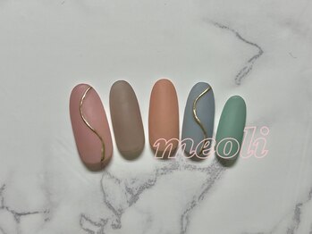 ミオリィ(meoli)/マットコート＋ミラーアート