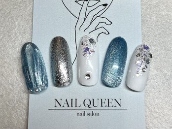 ネイルクイーン(Nail Queen)/貝殻ネイル♪¥8800