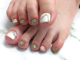 ニュアンスミラーネイル
