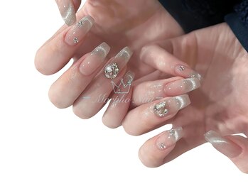 モルフォネイル(Morpho nail)/中国ワンホンネイル