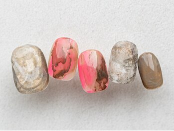 ルフトエーデ(LUFT Ode)/【Art10】ピンク×カーキ