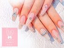 パラジェル長さだし千鳥柄