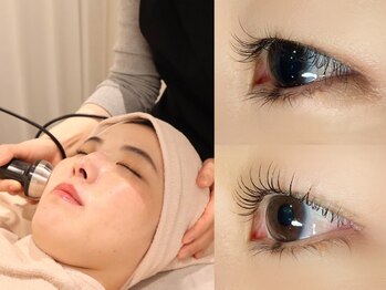フィール 銀座(feel)の写真/"お顔の魅力を引き出す"まつ毛パーマ+フェイシャル。ご自分を労わり、美しさを磨く。忙しい女性の息抜きに*