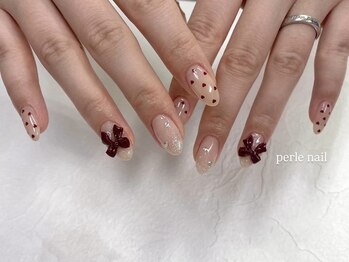 ペルルネイル(perle nail)/ハートドット