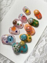 アイネイル 高幡不動(Ai Nail)/カラフル3Dネイル